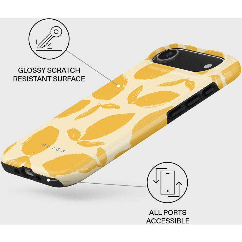 Burga Tough MagSafe Case Apple iPhone Air - Lemon Tart