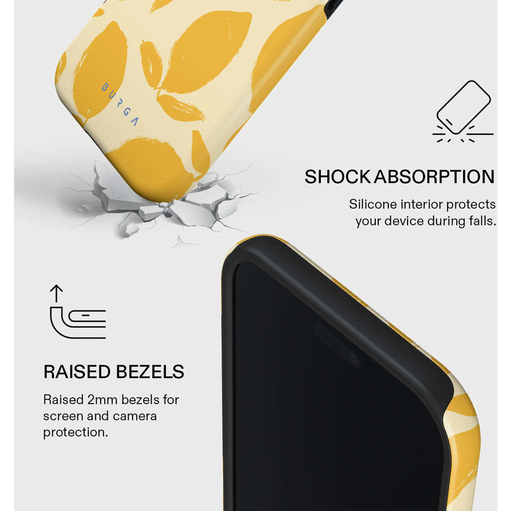 Burga Tough MagSafe Case Apple iPhone Air - Lemon Tart
