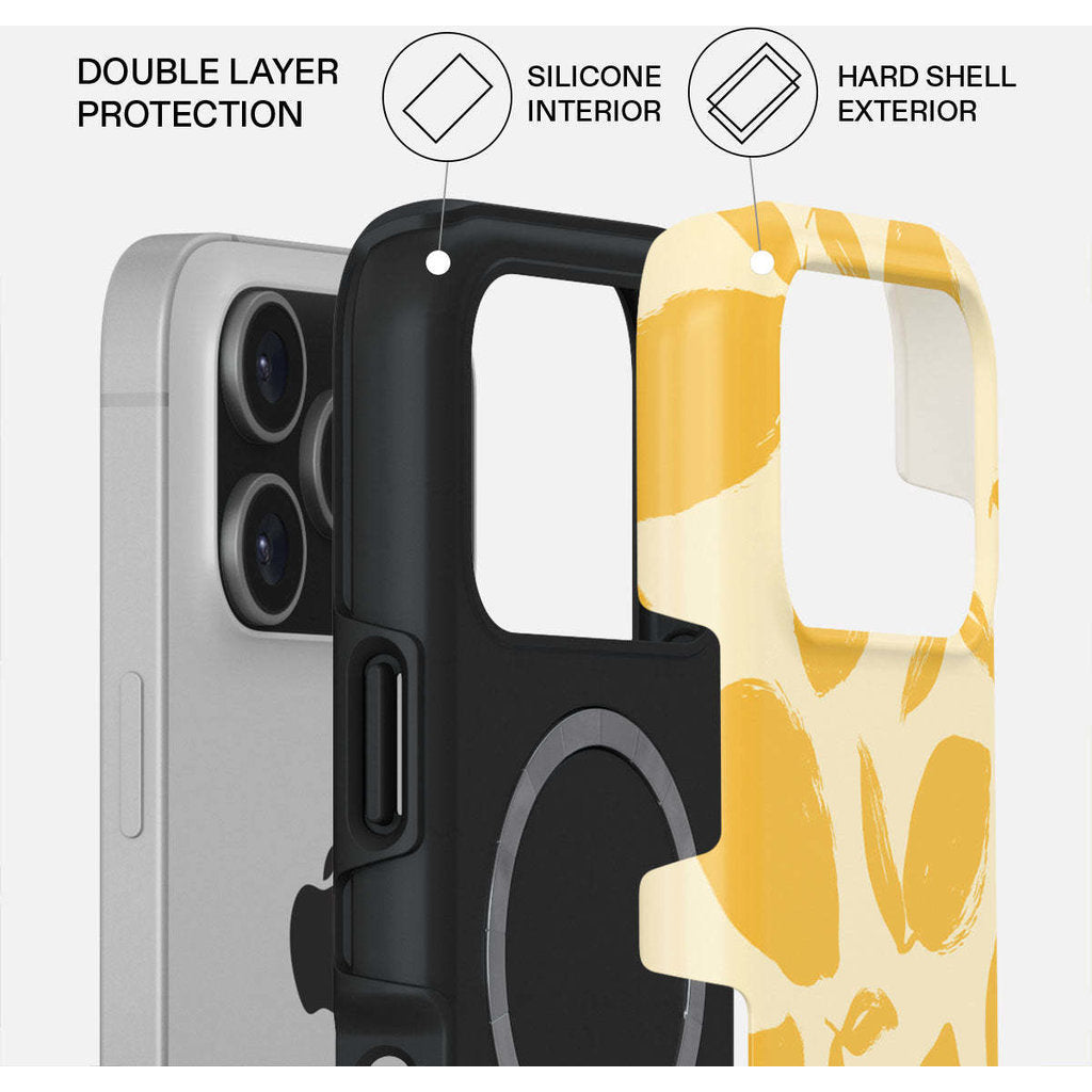 Burga Tough MagSafe Case Apple iPhone 17 Pro - Lemon Tart