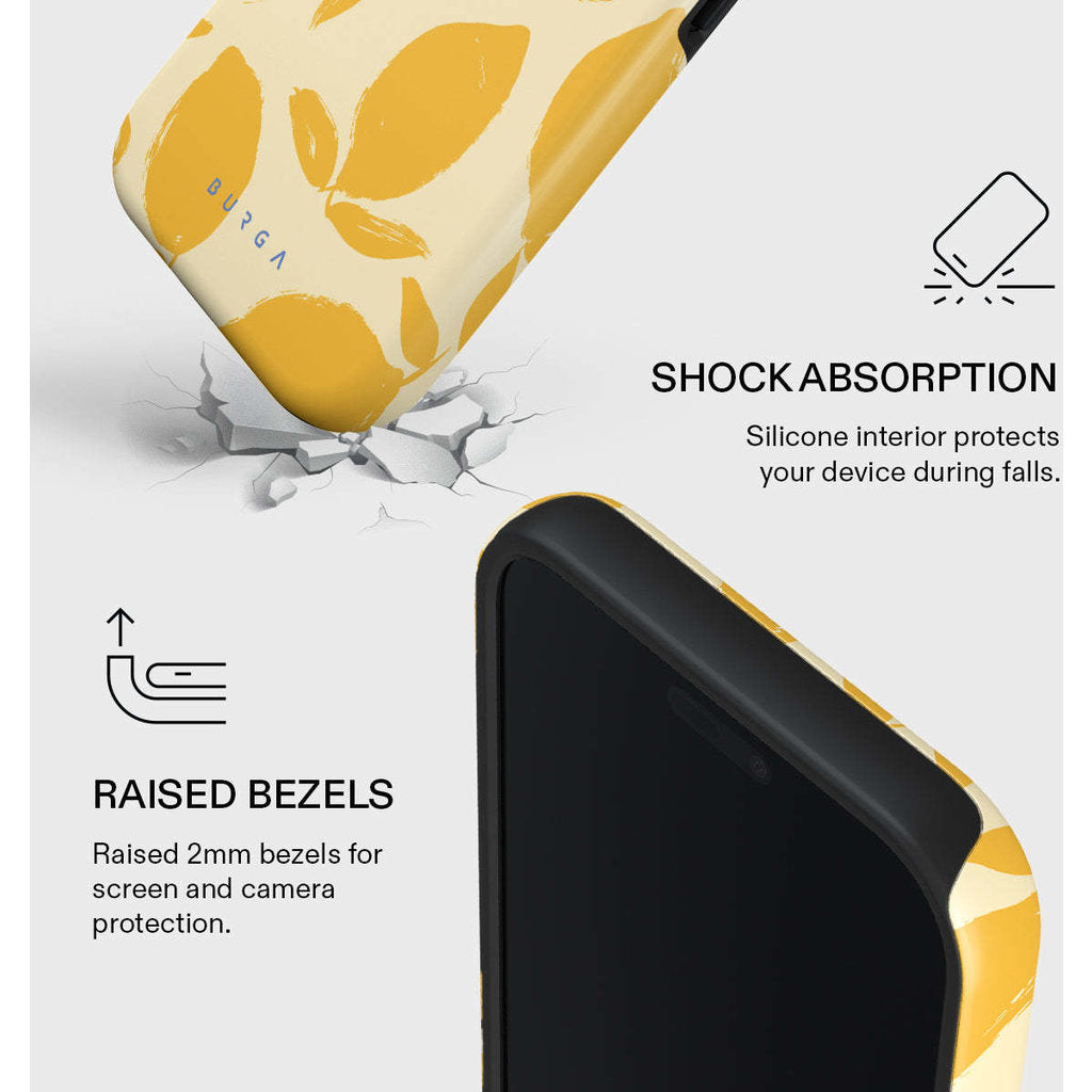 Burga Tough MagSafe Case Apple iPhone 17 Pro Max - Lemon Tart
