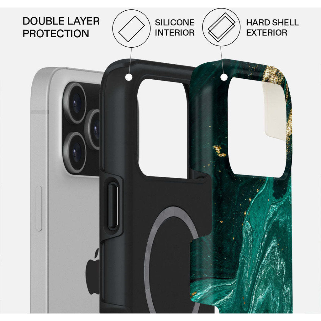 Burga Tough MagSafe Case Apple iPhone 17 Pro Max - Emerald Pool