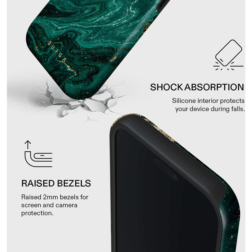 Burga Tough MagSafe Case Apple iPhone 17 Pro Max - Emerald Pool
