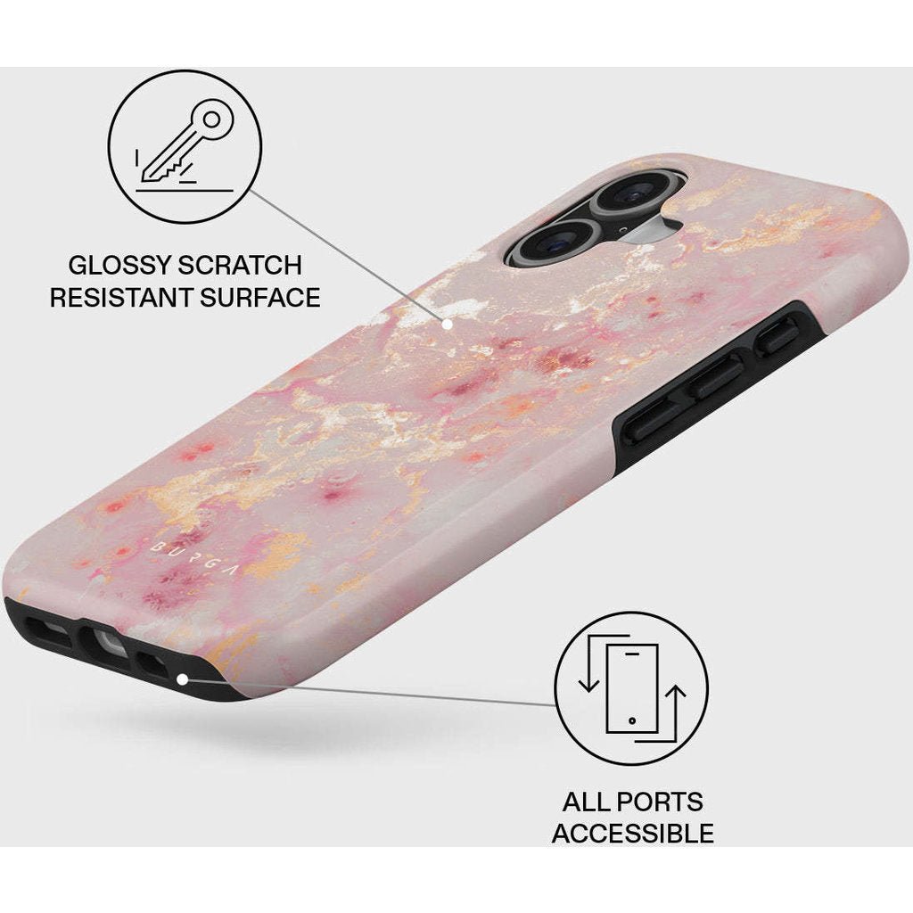 Burga Tough MagSafe Case Apple iPhone 17 - Golden Coral