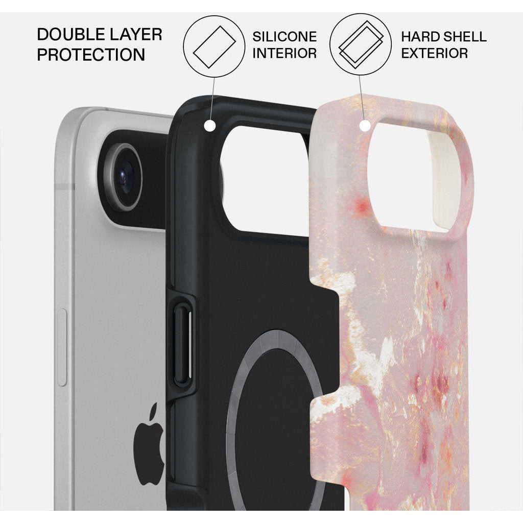 Burga Tough MagSafe Case Apple iPhone Air - Golden Coral