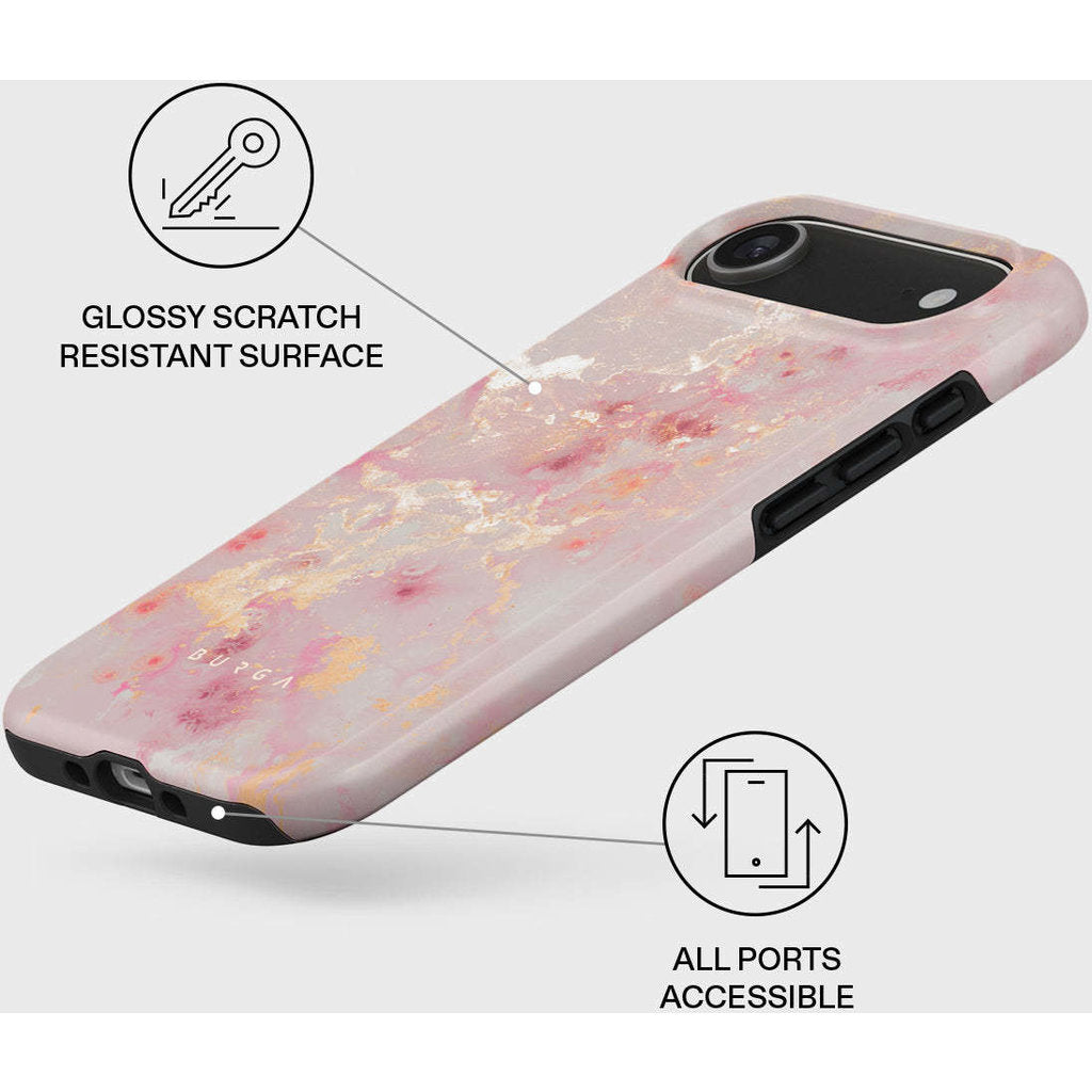 Burga Tough MagSafe Case Apple iPhone Air - Golden Coral