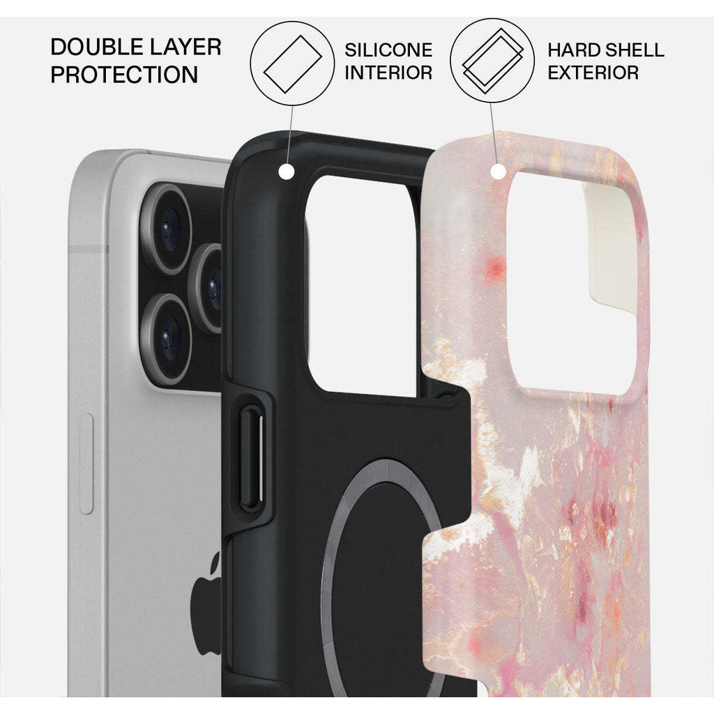 Burga Tough MagSafe Case Apple iPhone 17 Pro Max - Golden Coral