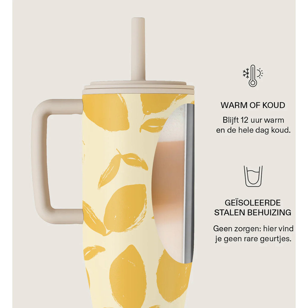 Burga Tumbler Leakproof - Lemon Tart