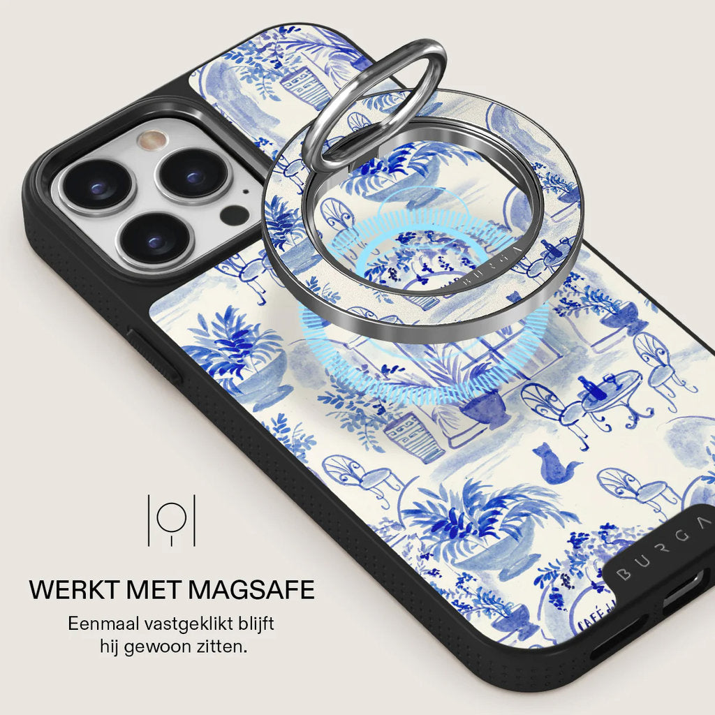 Burga MagSafe Ring Holder Silver - Sobremesa