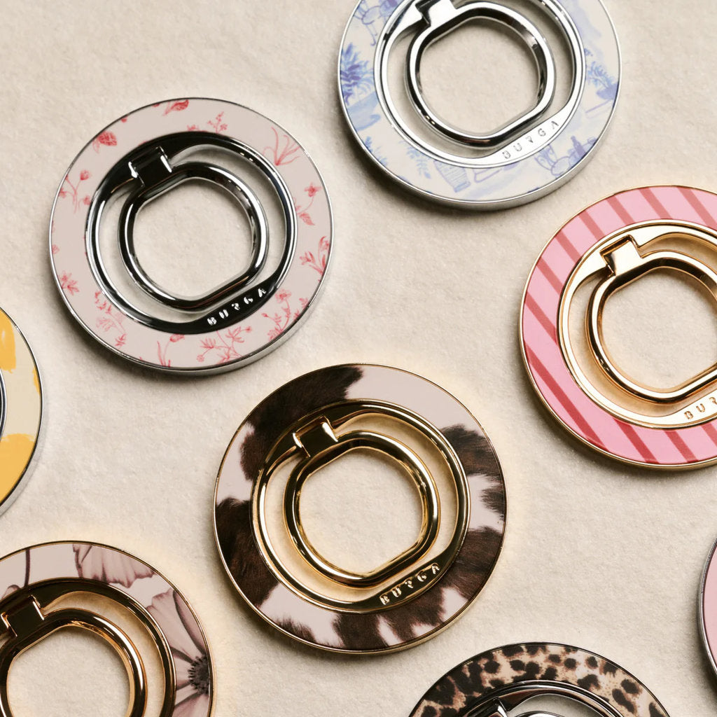 Burga MagSafe Ring Holder Silver - Sobremesa