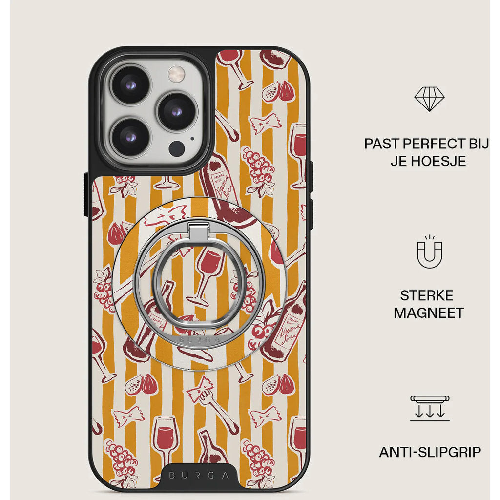 Burga MagSafe Ring Holder Silver - Buona Sera