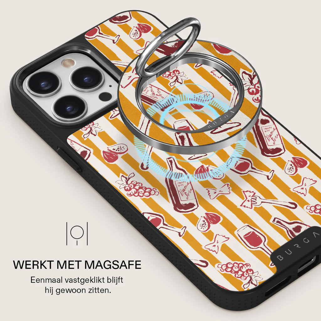 Burga MagSafe Ring Holder Silver - Buona Sera