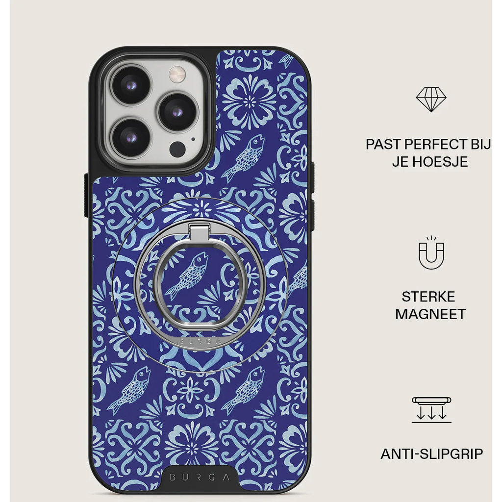 Burga MagSafe Ring Holder Silver - Lisboa