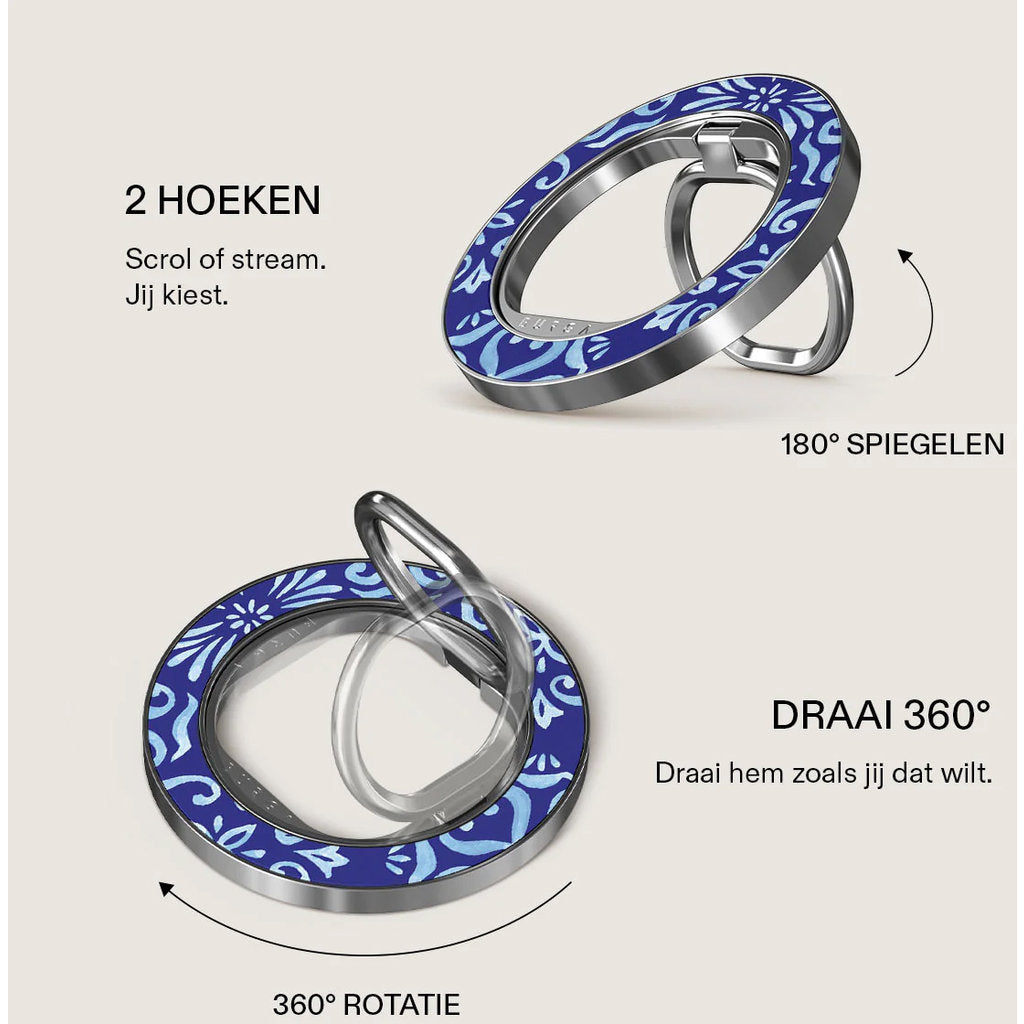 Burga MagSafe Ring Holder Silver - Lisboa