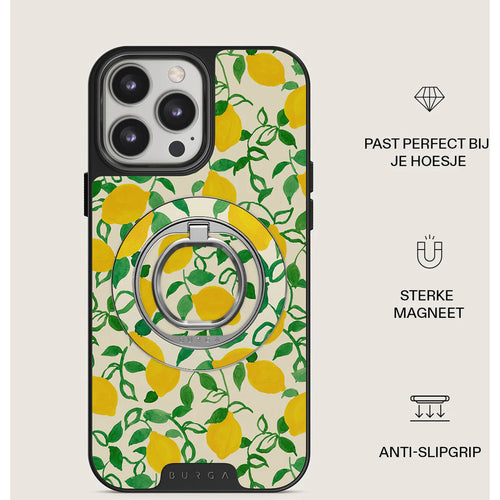 Burga MagSafe Ring Holder Silver - Capri