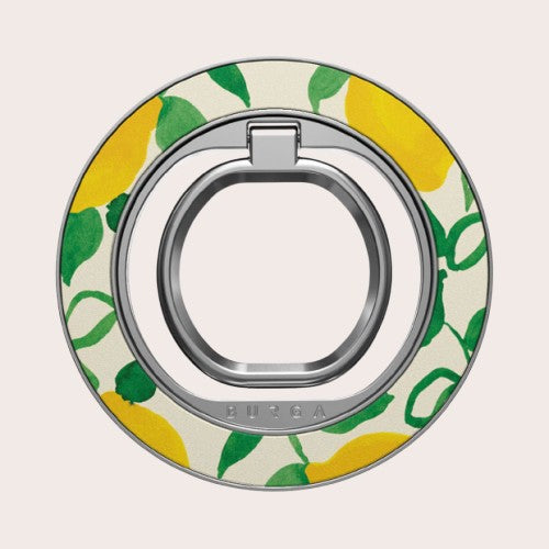 Burga MagSafe Ring Holder Silver - Capri