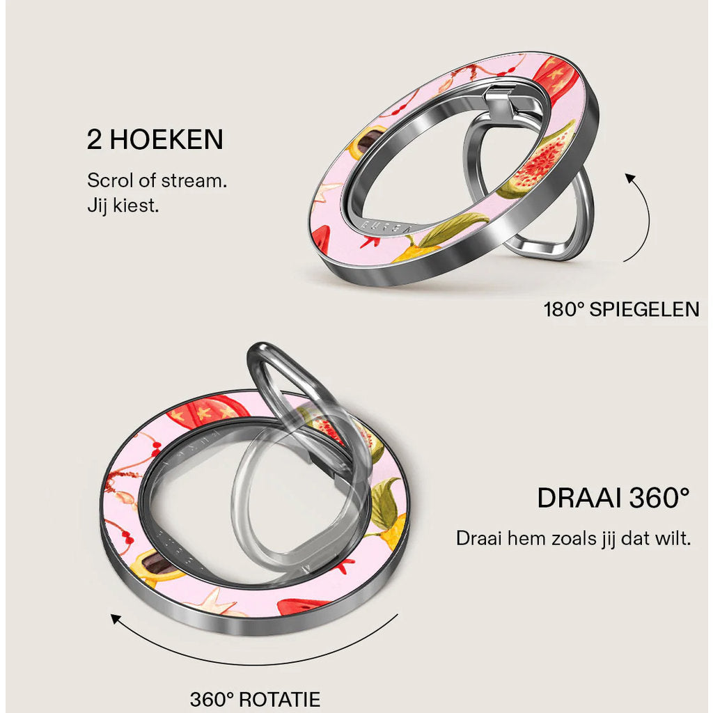 Burga MagSafe Ring Holder Silver - Bajo El Sol