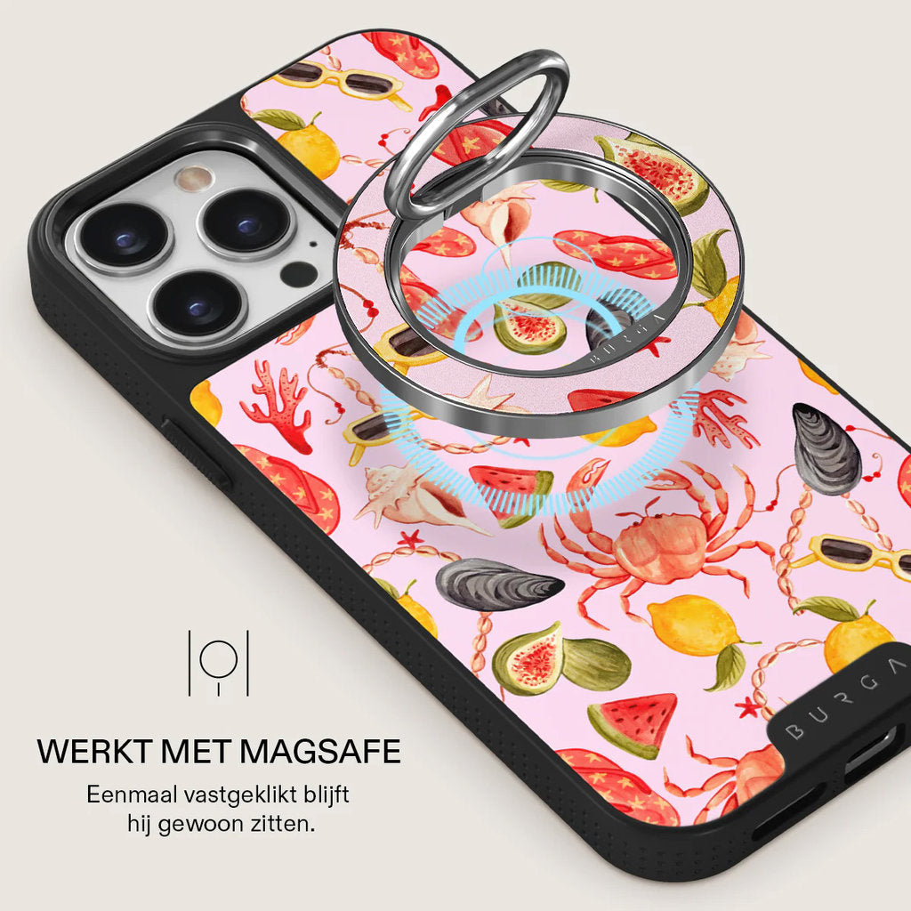 Burga MagSafe Ring Holder Silver - Bajo El Sol