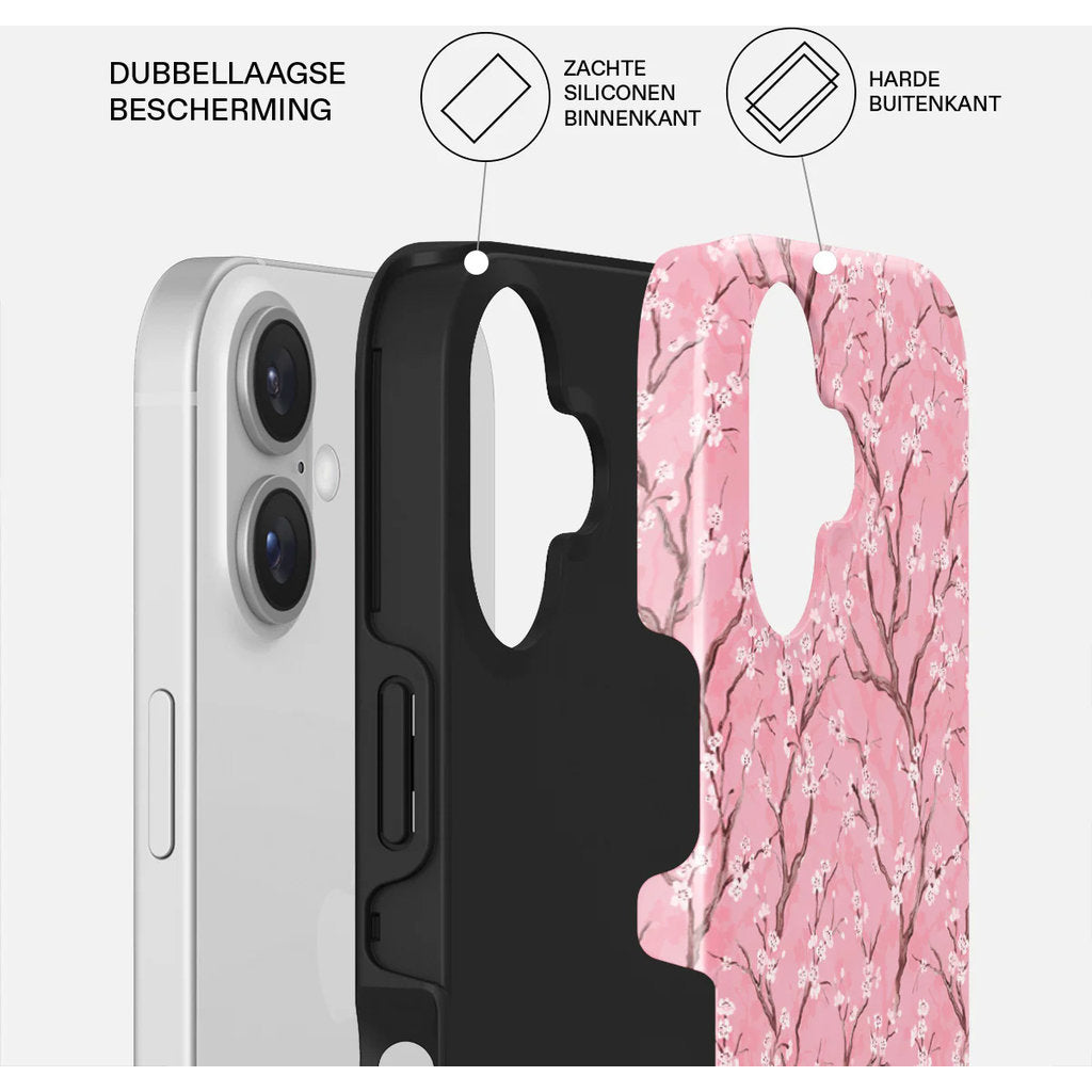 Burga Tough MagSafe Case Apple iPhone 16 - Sakura