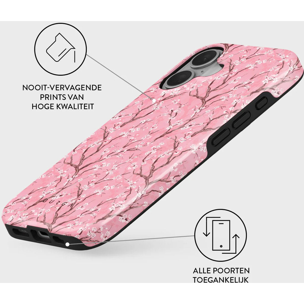 Burga Tough MagSafe Case Apple iPhone 16 - Sakura
