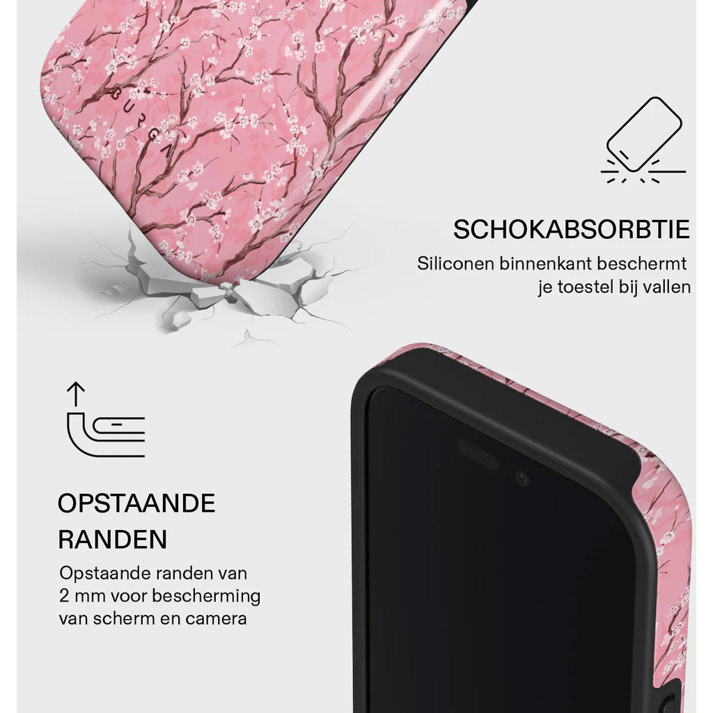 Burga Tough MagSafe Case Apple iPhone 16 - Sakura