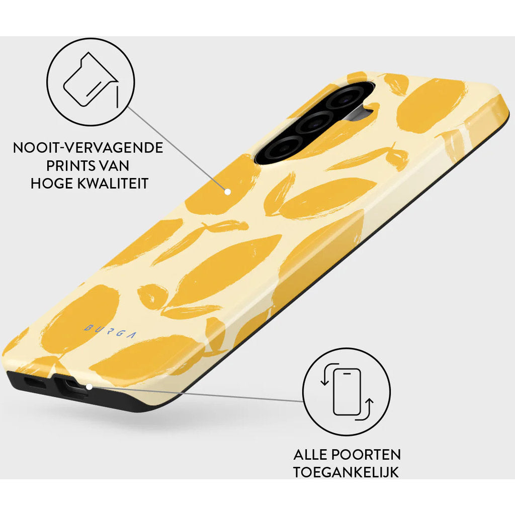 Burga Tough Case Samsung Galaxy A57 - Lemon Tart