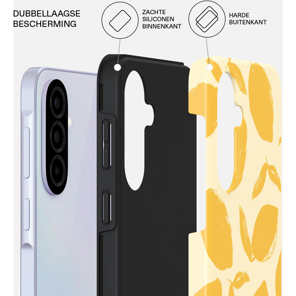 Burga Tough Case Samsung Galaxy A37 - Lemon Tart