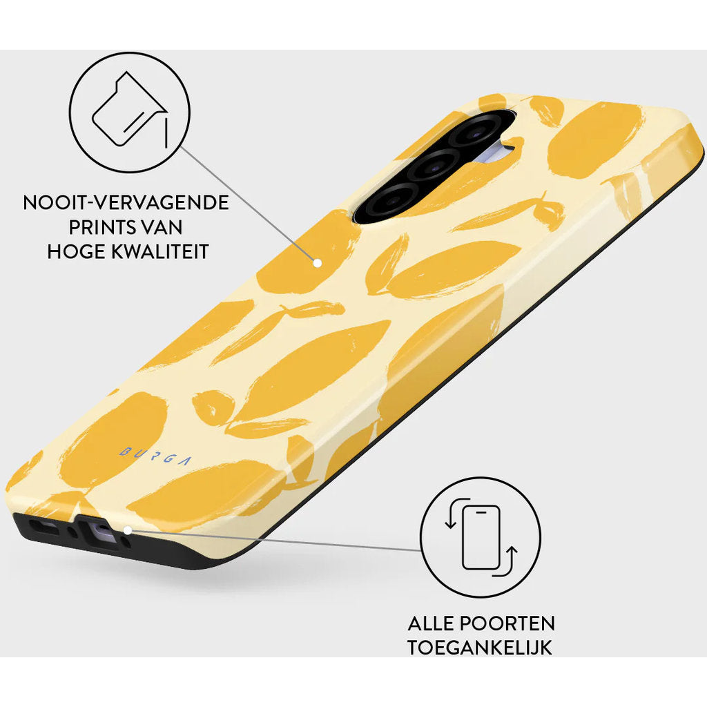 Burga Tough Case Samsung Galaxy A37 - Lemon Tart