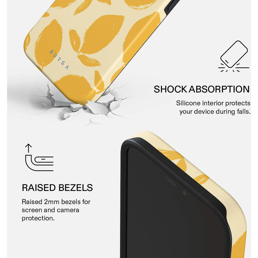 Burga Tough MagSafe Case Apple iPhone 18 Pro - Lemon Tart