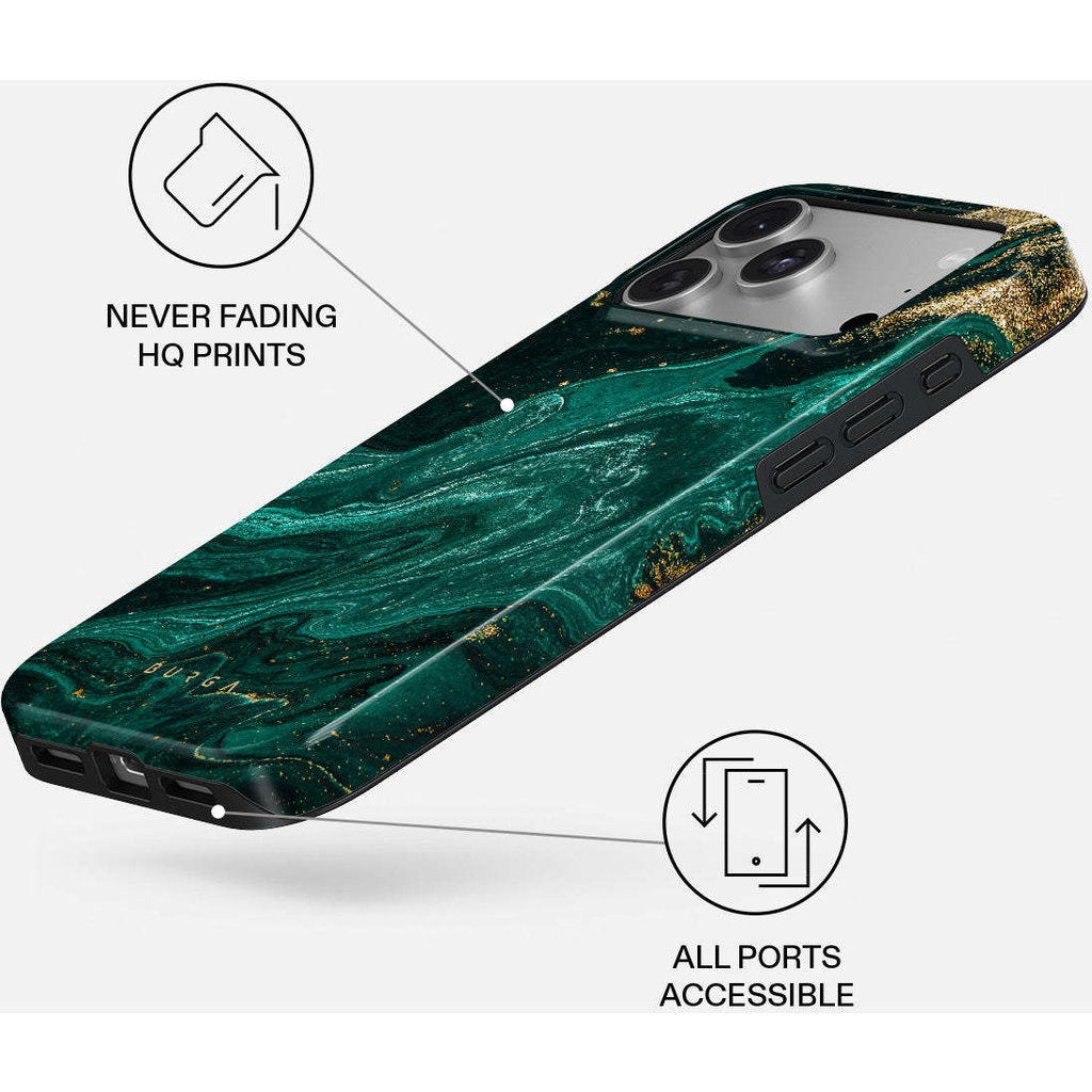 Burga Tough MagSafe Case Apple iPhone 18 Pro - Emerald Pool