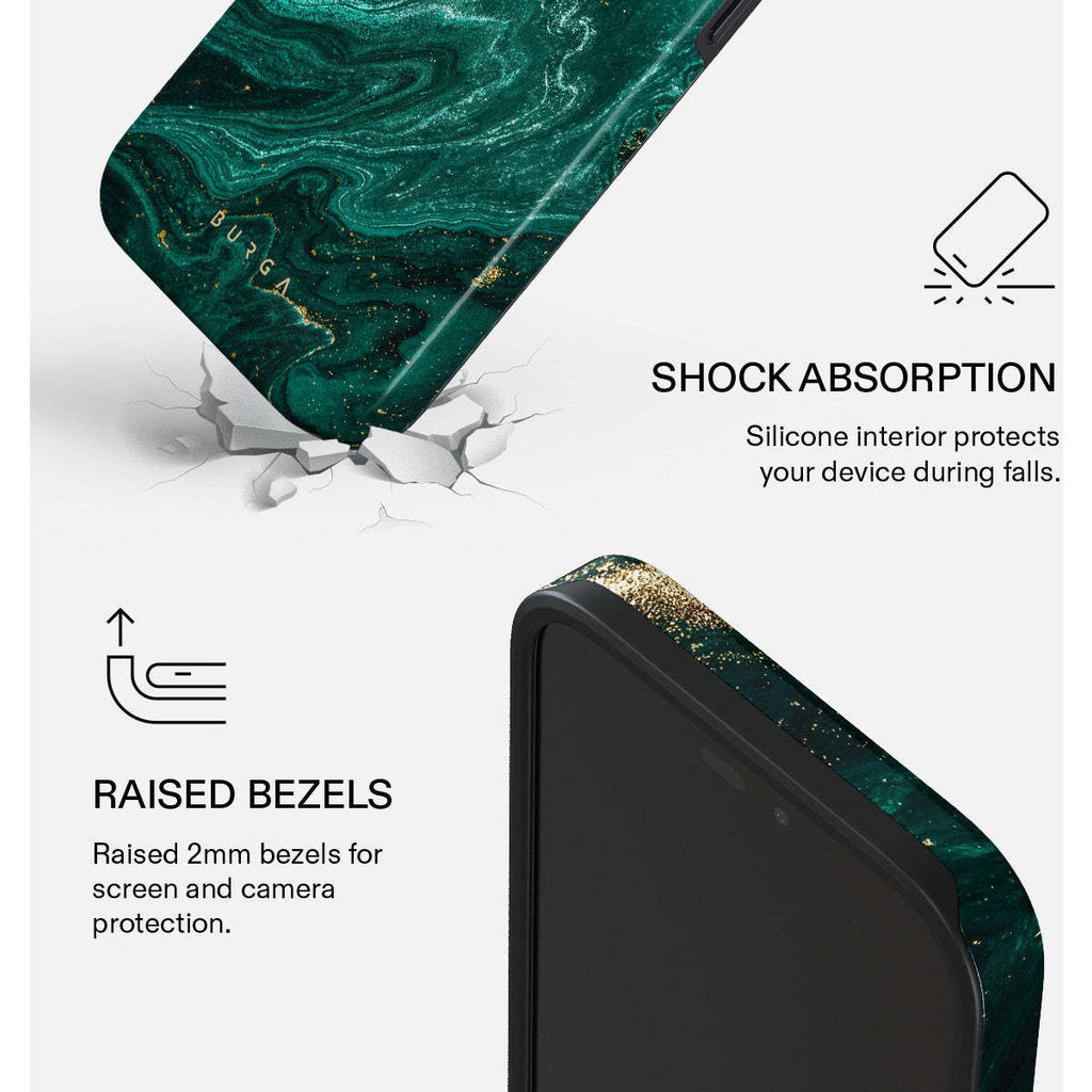 Burga Tough MagSafe Case Apple iPhone 18 Pro - Emerald Pool