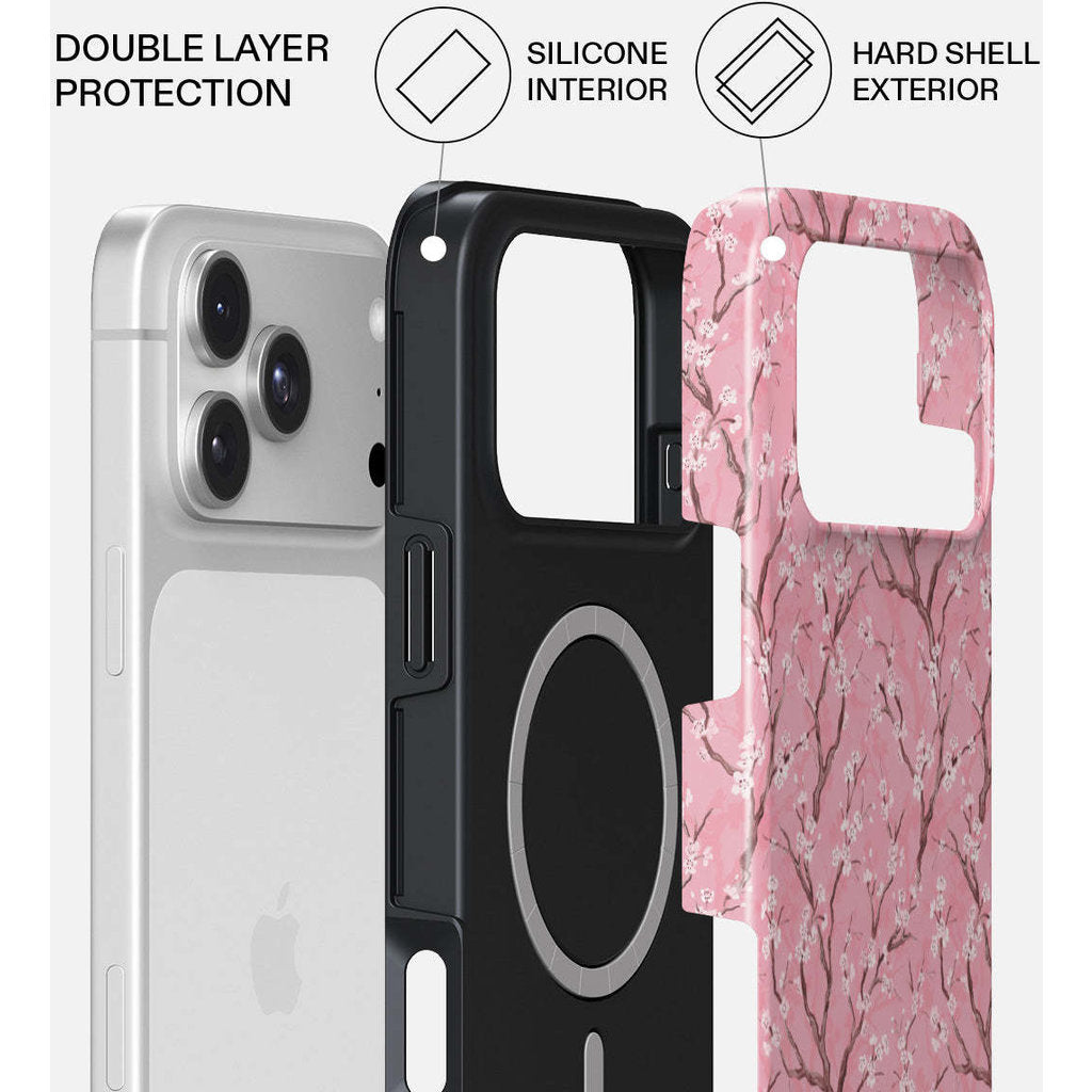 Burga Tough MagSafe Case Apple iPhone 18 Pro Max - Sakura