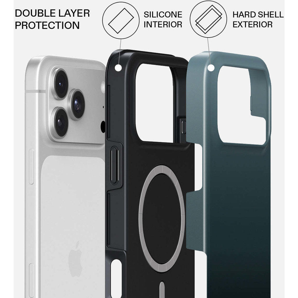 Burga Tough MagSafe Case Apple iPhone 18 Pro Max - Black Hole